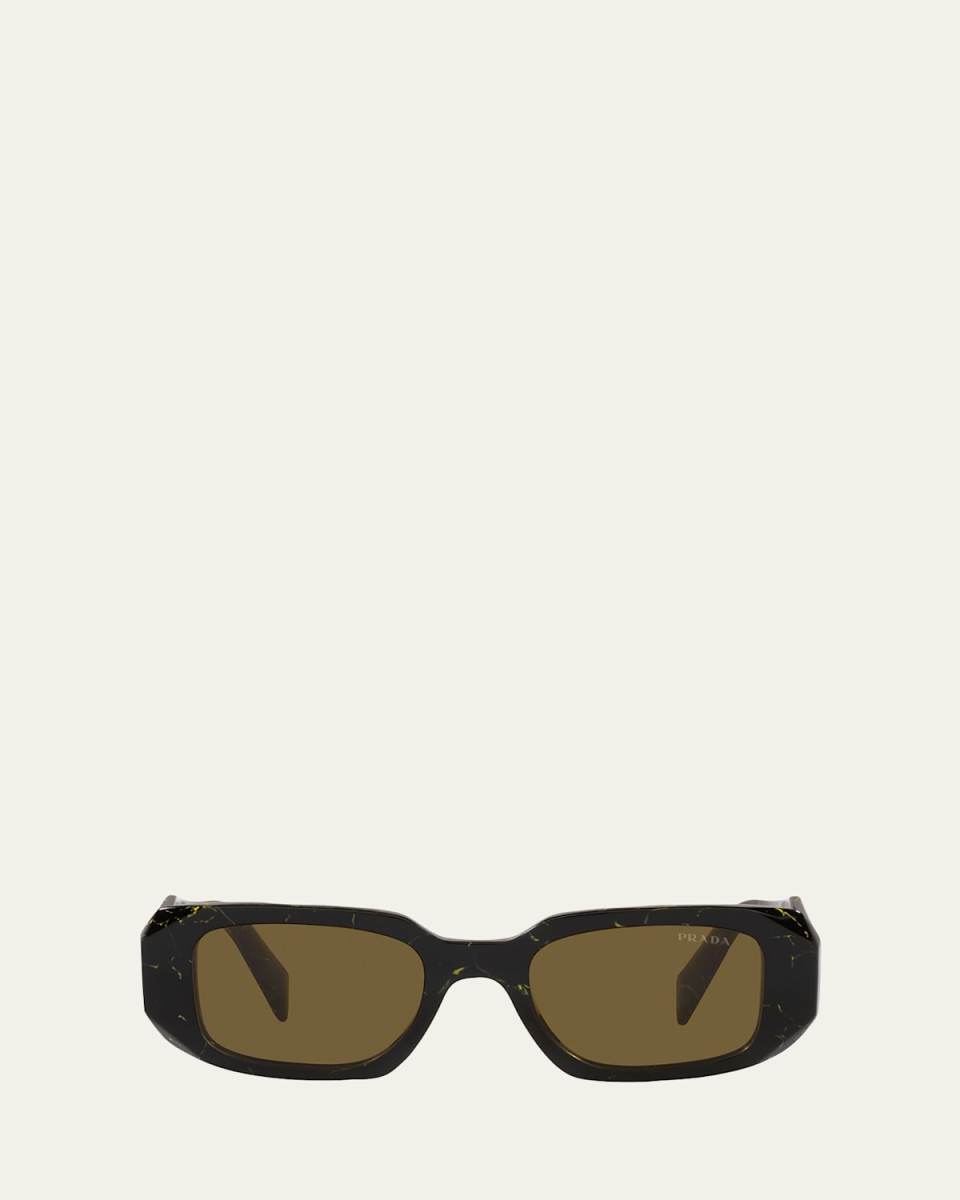 Rectangle Acetate Sunglasses